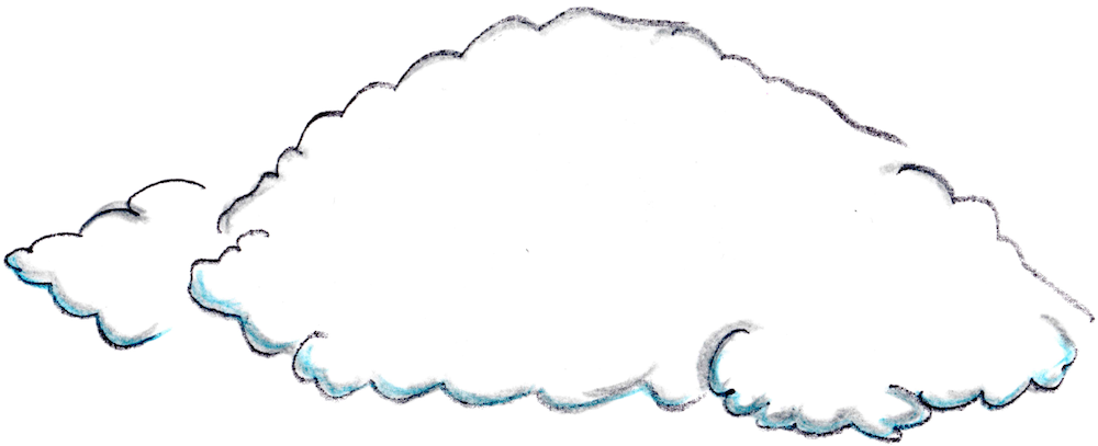 雲のイラスト画像2